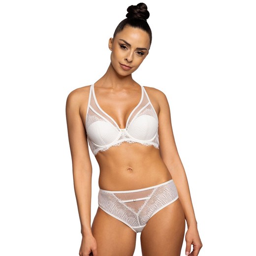 Biustonosz push-up mleczny Liza M-3735/11/1, Kolor mleczny, Rozmiar 85A, Mat ze sklepu Intymna w kategorii Biustonosze - zdjęcie 184136473