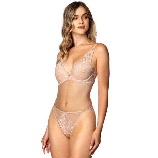 Biustonosz push-up beżowy Sonnet M-4001/11/1, Kolor beżowy, Rozmiar 85B, Mat ze sklepu Intymna w kategorii Biustonosze - zdjęcie 184136722