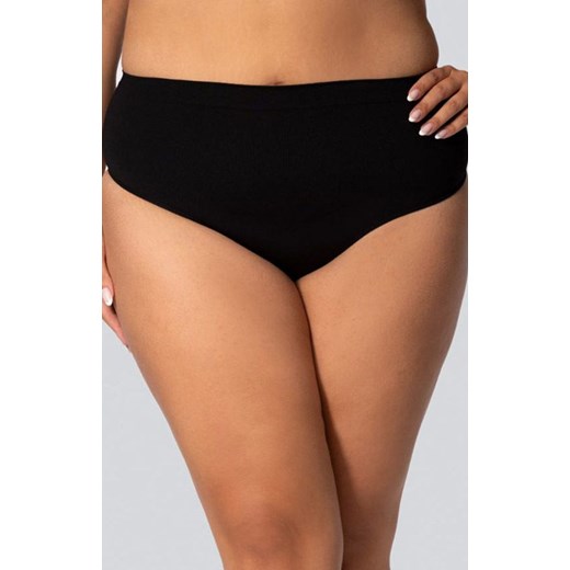 Stringi wyszczuplające ze średnim stanem czarne Smoothwear, Kolor czarny (onyx), Rozmiar 6/7, Mona Queen Size ze sklepu Intymna w kategorii Bielizna wyszczuplająca - zdjęcie 184139512