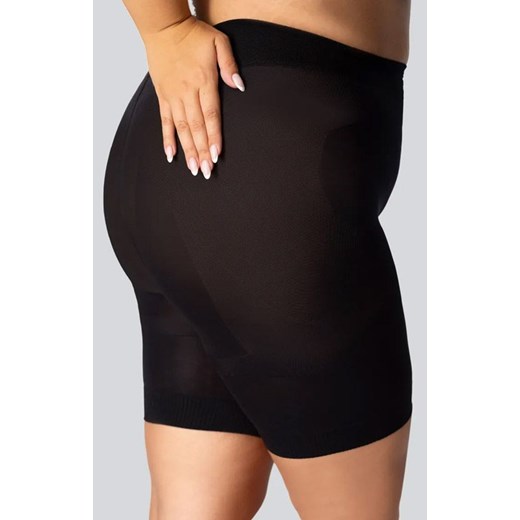 Szorty modelujące plus size czarne Smoothwear, Kolor czarny (onyx), Rozmiar 6/7, Mona Queen Size ze sklepu Intymna w kategorii Bielizna wyszczuplająca - zdjęcie 184139574