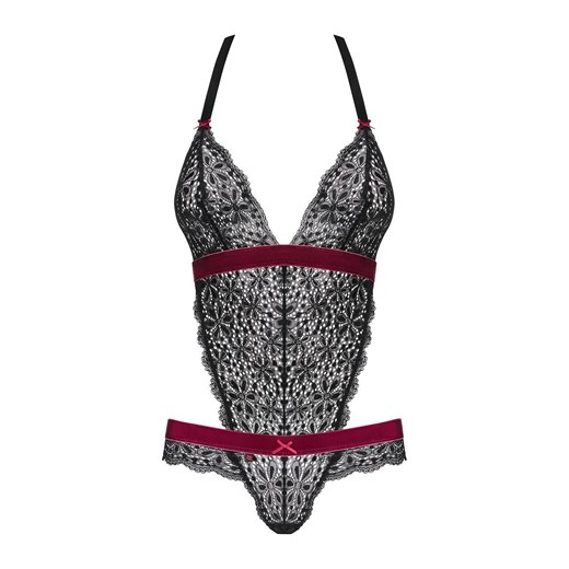 Obsessive Rossita body, Kolor czarny, Rozmiar S/M, Obsessive ze sklepu Intymna w kategorii Body damskie - zdjęcie 184142654
