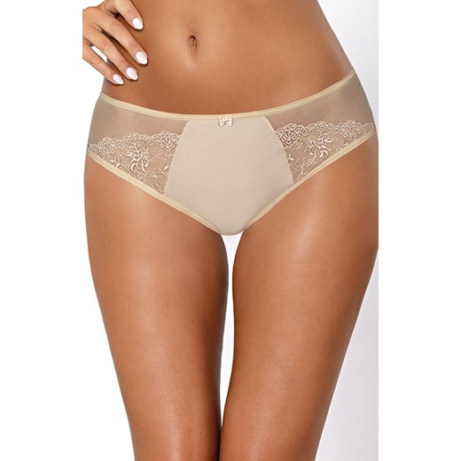 Cynthia klasyczne figi damskie beżowe, Kolor beżowy, Rozmiar S, PariPari Lingerie ze sklepu Intymna w kategorii Majtki damskie - zdjęcie 184143352