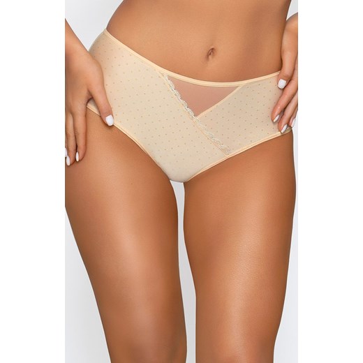 Sophia beżowe figi damskie, Kolor beżowy, Rozmiar S, PariPari Lingerie ze sklepu Intymna w kategorii Majtki damskie - zdjęcie 184143482