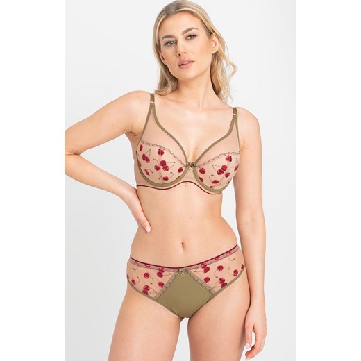 Biustonosz push-up z haftem Cheri A338, Kolor multicolour, Rozmiar 85D, Samanta ze sklepu Intymna w kategorii Biustonosze - zdjęcie 184145403