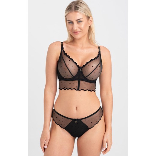 Biustonosz miękki soft bralette Melania A144, Kolor czarny, Rozmiar 65C, Samanta ze sklepu Intymna w kategorii Biustonosze - zdjęcie 184145564