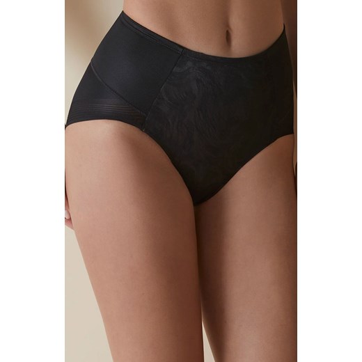 Modelujące figi z wysokim stanem czarne Violeta Faja, Kolor czarny, Rozmiar L, Selene ze sklepu Intymna w kategorii Bielizna wyszczuplająca - zdjęcie 184146371
