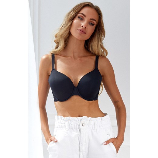 DKNY biustonosz spacer z fiszbinami DK7081, Kolor czarny, Rozmiar 70B, DKNY ze sklepu Intymna w kategorii Biustonosze - zdjęcie 184147593