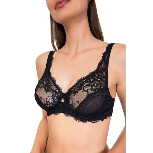 Sielei biustonosz miękki soft czarny WONDERLACE 2442, Kolor czarny, Rozmiar 100C, Sielei ze sklepu Intymna w kategorii Biustonosze - zdjęcie 184148483