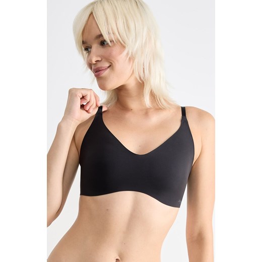 Sloggi biustonosz bralette ZERO Microfibre 2.0 10215243-0004, Kolor czarny, Rozmiar L, Sloggi ze sklepu Intymna w kategorii Biustonosze - zdjęcie 184148702