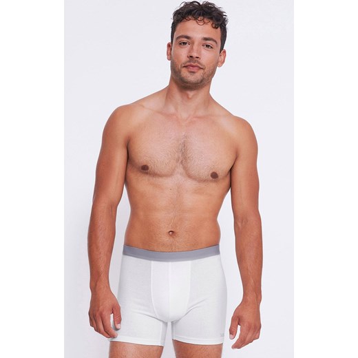 Sloggi 2-pack bokserki męskie białe GO ABC 2.0 10217937, Kolor biały, Rozmiar M, Sloggi ze sklepu Intymna w kategorii Majtki męskie - zdjęcie 184148781