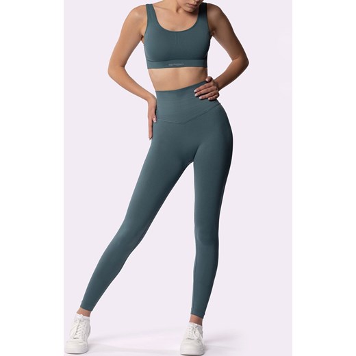 Legginsy sportowe niebieskie Adapt, Kolor niebieski, Rozmiar L, Spaio ze sklepu Intymna w kategorii Spodnie damskie - zdjęcie 184148994