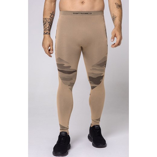 SPAIO TACTICAL legginsy męskie, Kolor piaskowy, Rozmiar L, Spaio ze sklepu Intymna w kategorii Spodnie męskie - zdjęcie 184149114