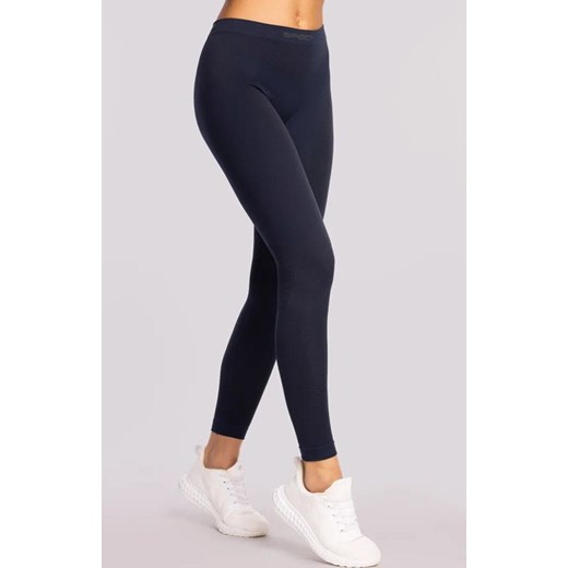 Damskie legginsy termoaktywne granatowe Play, Kolor granatowy, Rozmiar L, Spaio ze sklepu Intymna w kategorii Spodnie damskie - zdjęcie 184149144