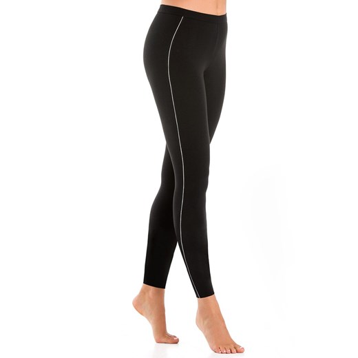 Legginsy bawełniane 2209, Kolor czarny, Rozmiar XS, Teyli ze sklepu Intymna w kategorii Spodnie damskie - zdjęcie 184149930