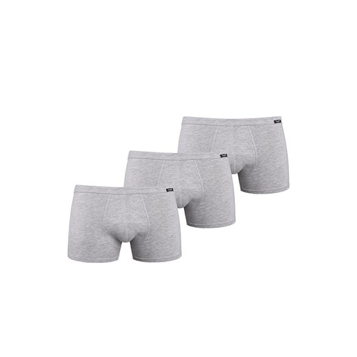 3-pack bokserki męskie szare Levi 801-3, Kolor szary, Rozmiar 3XL, Teyli ze sklepu Intymna w kategorii Majtki męskie - zdjęcie 184150333