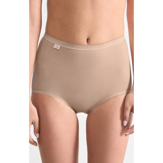 Sloggi Basic+ Maxi beżowe wysokie figi damskie 10005037, Kolor cielisty, Rozmiar 38, Sloggi ze sklepu Intymna w kategorii Majtki damskie - zdjęcie 184150552
