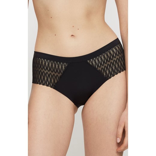 Aura Spotlight Maxi 10207997 figi, Kolor czarny, Rozmiar 36, Triumph ze sklepu Intymna w kategorii Majtki damskie - zdjęcie 184151211