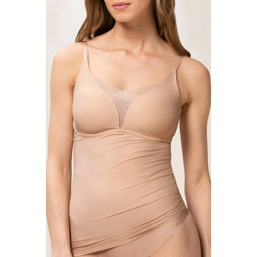 Triumph Shape Smart Bra-Shirt 10209674 koszulka na cienkich ramiączkach, Kolor jasnobeżowy, Rozmiar 2, Triumph ze sklepu Intymna w kategorii Podkoszulki i halki - zdjęcie 184151364