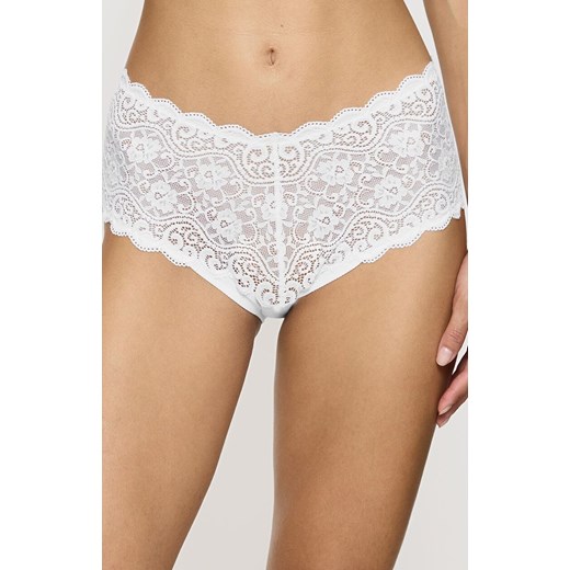 Triumph koronkowe figi damskie Amourette Maxi 10210675-0003, Kolor biały, Rozmiar 36, Triumph ze sklepu Intymna w kategorii Majtki damskie - zdjęcie 184151420