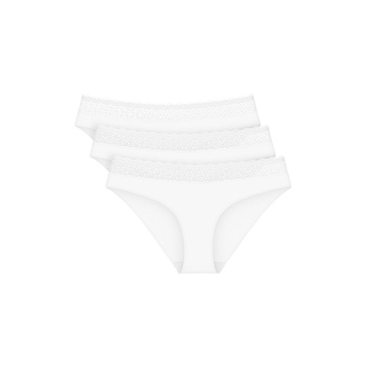 Triumph 3-pack figi damskie Feel of Modal Tai 10214907-0003, Kolor biały, Rozmiar M, Triumph ze sklepu Intymna w kategorii Majtki damskie - zdjęcie 184151684