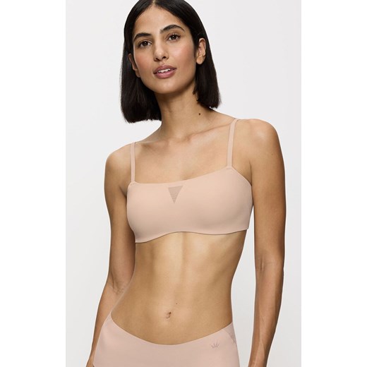 Triumph czarny biustonosz miękki soft bez fiszbinów Flex Smart 10215907-7747, Kolor beżowy, Rozmiar 2, Triumph ze sklepu Intymna w kategorii Biustonosze - zdjęcie 184151722