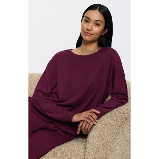 Triumph top z długim rękawem Cozy Comfort 10216538-00EG, Kolor bordowy, Rozmiar 36, Triumph ze sklepu Intymna w kategorii Bluzki damskie - zdjęcie 184151972