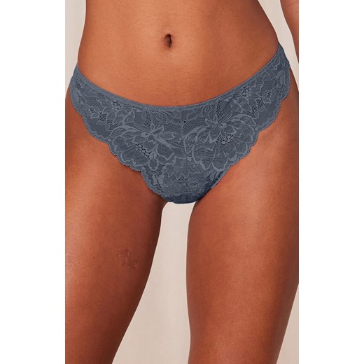 Triumph figi brazylijskie Amourette Charm Highleg 10218296-00XX, Kolor brudny niebieski, Rozmiar 36, Triumph ze sklepu Intymna w kategorii Majtki damskie - zdjęcie 184152234