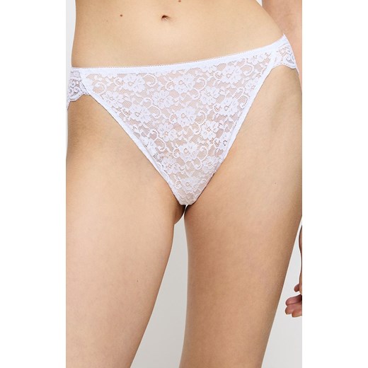 Triumph figi damskie Amourette Highleg Tai 10219109-0003, Kolor biały, Rozmiar 36, Triumph ze sklepu Intymna w kategorii Majtki damskie - zdjęcie 184152253