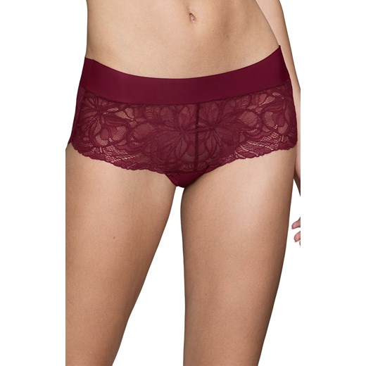 Triumph figi damskie Body Make-Up Illusion Lace 10219748-00EW, Kolor bordowy, Rozmiar 44, Triumph ze sklepu Intymna w kategorii Majtki damskie - zdjęcie 184152351