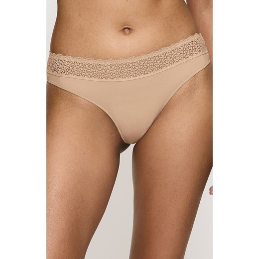 Triumph stringi damskie Feel of Modal 10219764-0026, Kolor cielisty, Rozmiar L, Triumph ze sklepu Intymna w kategorii Majtki damskie - zdjęcie 184152381