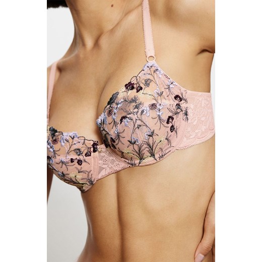 Triumph biustonosz miękki soft Sensual Spotlight W 10219847-7308, Kolor beżowy-wzór, Rozmiar 90C, Triumph ze sklepu Intymna w kategorii Biustonosze - zdjęcie 184152453