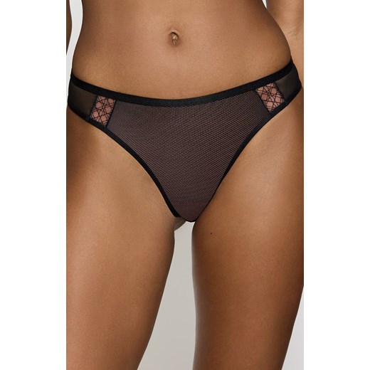 Triumph stringi damskie Palina Cosmic Heartbeat 10222443-0004, Kolor czarny, Rozmiar 36, Triumph ze sklepu Intymna w kategorii Majtki damskie - zdjęcie 184152782