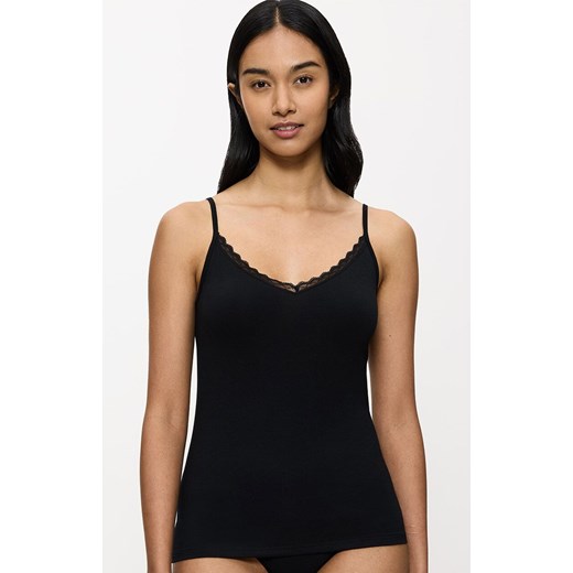 Triumph podkoszulek damski Feel Of Cotton 10224994-0004, Kolor czarny, Rozmiar 36, Triumph ze sklepu Intymna w kategorii Podkoszulki i halki - zdjęcie 184152883