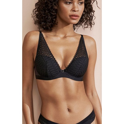 Triumph Aura Spotlight WP biustonosz semi-soft 10208018, Kolor czarny, Rozmiar 80E, Triumph ze sklepu Intymna w kategorii Biustonosze - zdjęcie 184152914
