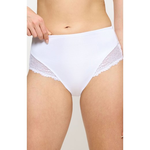 Triumph Ladyform Soft Maxi figi wysokie 10210671, Kolor biały, Rozmiar 38, Triumph ze sklepu Intymna w kategorii Majtki damskie - zdjęcie 184152972