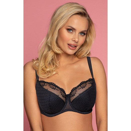 Biustonosz czarny semi-soft Maxi VB-443, Kolor czarny, Rozmiar 80H, Vena ze sklepu Intymna w kategorii Biustonosze - zdjęcie 184153623