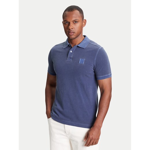 United Colors Of Benetton Polo 3089U302D Niebieski Regular Fit ze sklepu MODIVO w kategorii T-shirty męskie - zdjęcie 184155384