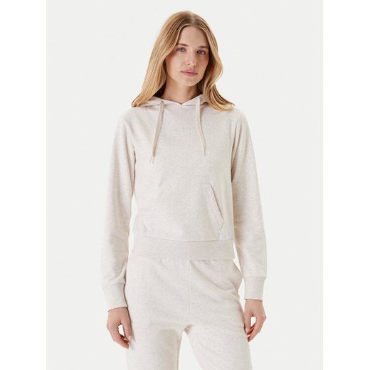 Guess Bluza O5RQ02 KCO31 Beżowy Regular Fit ze sklepu MODIVO w kategorii Bluzy damskie - zdjęcie 184155411
