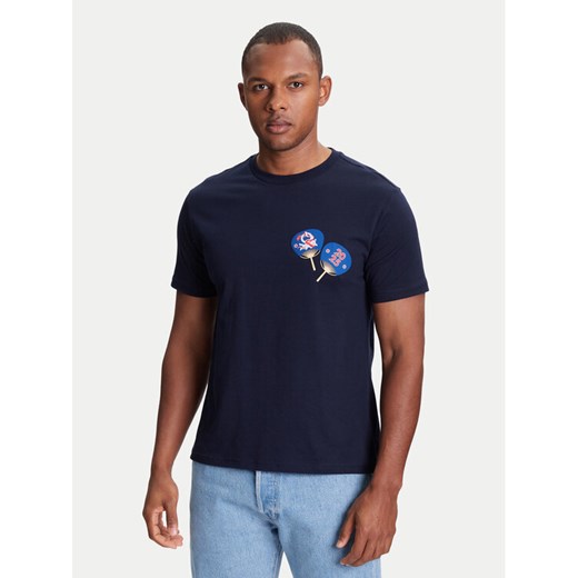 United Colors Of Benetton T-Shirt 3I1XU1096 Granatowy Regular Fit ze sklepu MODIVO w kategorii T-shirty męskie - zdjęcie 184155431