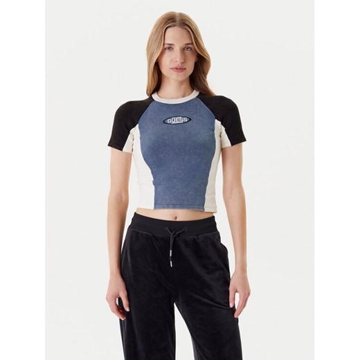 Guess Sweter W5YR44 Z2YJ2 Granatowy Regular Fit ze sklepu MODIVO w kategorii Swetry damskie - zdjęcie 184155453