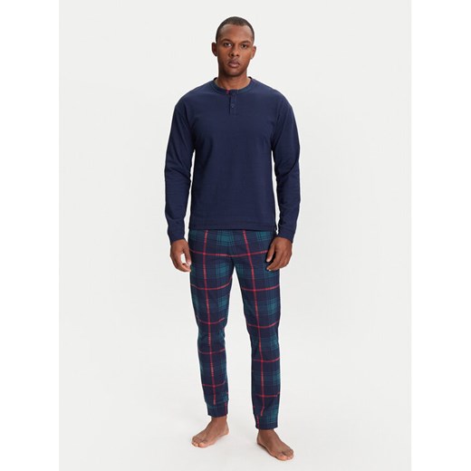 United Colors Of Benetton Piżama 37MW4P02N Granatowy Regular Fit ze sklepu MODIVO w kategorii Piżamy męskie - zdjęcie 184155472