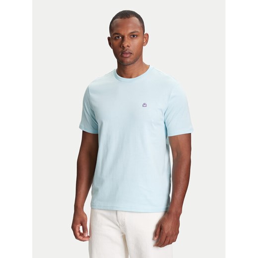 United Colors Of Benetton T-Shirt 3MI5J1AF7 Błękitny Regular Fit ze sklepu MODIVO w kategorii T-shirty męskie - zdjęcie 184155481