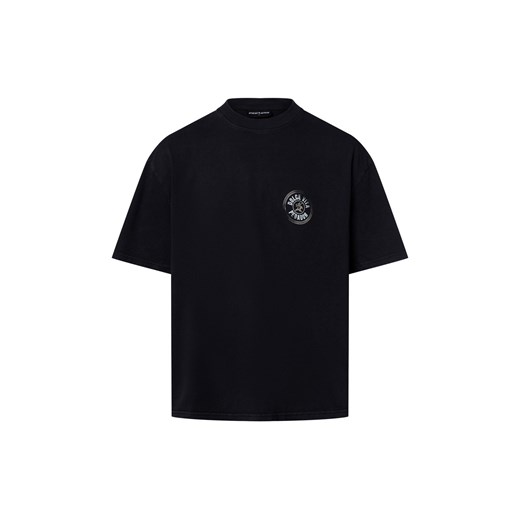 PEGADOR Koszulka męska - Nuevo Mężczyźni Bawełna czarny jednolity ze sklepu vangraaf w kategorii T-shirty męskie - zdjęcie 184156352
