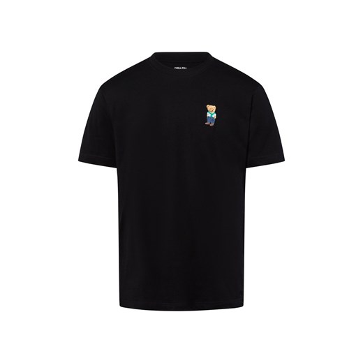 Chill Pill T-shirt - Preppy Bear Mężczyźni Bawełna czarny jednolity ze sklepu vangraaf w kategorii T-shirty męskie - zdjęcie 184156383