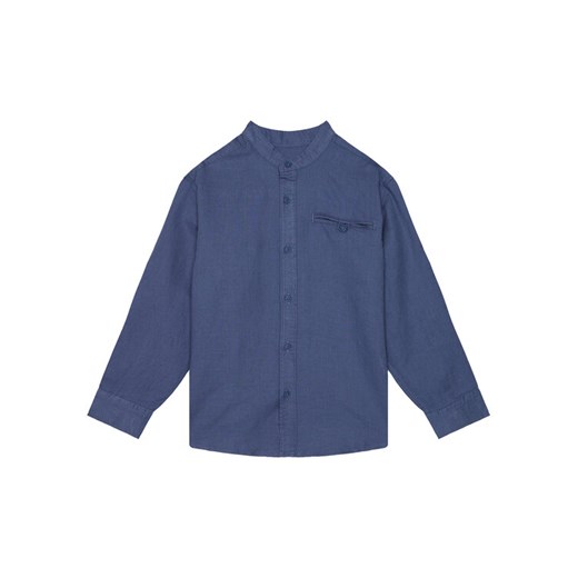 United Colors Of Benetton Koszula 5IPVCQ03T Niebieski Regular Fit ze sklepu MODIVO w kategorii Koszule chłopięce - zdjęcie 184158441