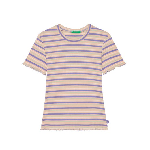 United Colors Of Benetton T-Shirt 3TLVC10N0 Kolorowy Regular Fit ze sklepu MODIVO w kategorii Bluzki dziewczęce - zdjęcie 184158494