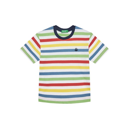 United Colors Of Benetton T-Shirt 3FHXG10HR Kolorowy Regular Fit ze sklepu MODIVO w kategorii T-shirty chłopięce - zdjęcie 184158513