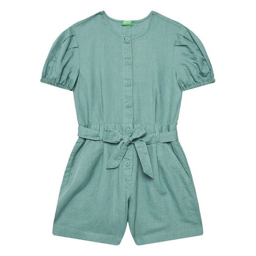 United Colors Of Benetton Kombinezon 43WBCT014 Zielony Regular Fit ze sklepu MODIVO w kategorii Kombinezony dziewczęce - zdjęcie 184158602