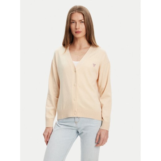 Guess Jeans Sweter 168521 Beżowy Classic Fit XXL MODIVO
