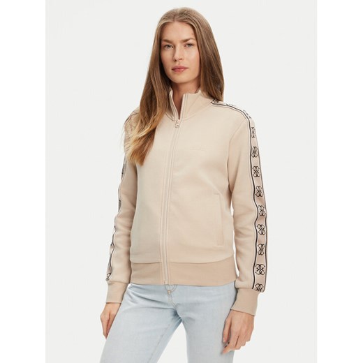 Guess Bluza V2YQ16 KB3P2 Beżowy Regular Fit ze sklepu MODIVO w kategorii Bluzy damskie - zdjęcie 184158680